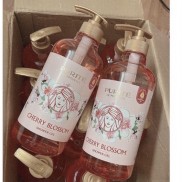 Sữa Tắm Purite hương nước hoa Anh Đào, Hoa Hồng 850ml