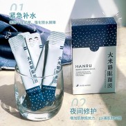 Mặt Nạ Ngủ Tinh Chất Gạo HANRU Chăm Sóc Da Giúp Dưỡng Ẩm Cấp Nước Và Thu Nhỏ Lỗ Chân Lông