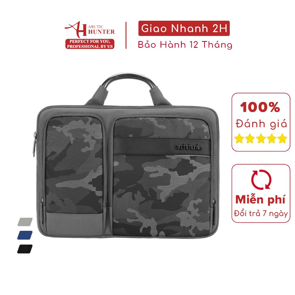 Cặp đựng laptop Arctic Hunter chống sốc, chất liệu Oxford chống thấm nước - Y00010