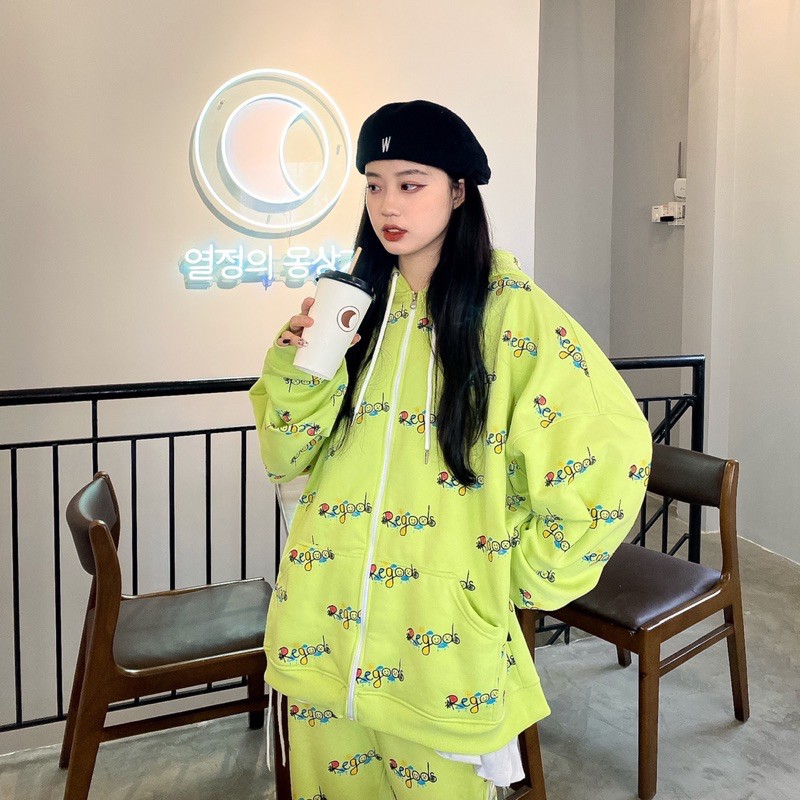 Áo khoác dây kéo Monoteru ( REGODS Hoodie Zip MonoTeru )