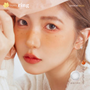 Kính áp tròng HONEY RING GRAY của Olens (Hsd 3-6 tháng)