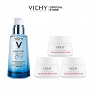 Bộ serum khoáng phục hồi chuyên sâu và ngăn ngừa lão hoá Vichy Mineral 89