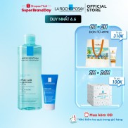 Bộ sản phẩm nước tẩy trang làm sạch sâu giàu khoáng dành cho da dầu mụn La Roche Posay Effaclar Micellar Water Oily Skin