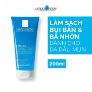 Gel rửa mặt tạo bọt làm sạch da dành cho da dầu nhạy cảm La Roche-Posay Effaclar Purifying Foaming Gel 200ml