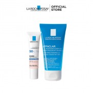 Bộ Kem chống nắng giúp làm sáng và đều màu da, bảo vệ La Roche-Posay Anthelios Uvidea Tone-up Rosy SPF50+