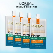 Bộ 4 kem chống nắng bảo vệ và dưỡng da L'Oreal Paris UV Perfect 7ml x 4