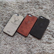 Ốp lưng vải bò cho iphone 6/6plus/7plus/8plus/ipX/ipXSMAX/ip11/11pro/11promax họa tiết hươu