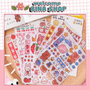 Miếng dán sticker nhiễu kiểu cute giá rẻ - Cắt dán - Đáng yêu và ngộ nghĩnh