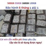 Ổ cứng laptop 500GB 250GB 160Gb 120GB HDD 160gb HDD 120GB HDD 250GB HDD 500GB hàng kho rã máy bảo hành 6 tháng