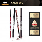 Bút kẻ mắt kháng nước Colorkey không nhòe tiện dụng chất lượng cao 0.05g