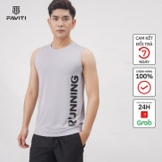 Áo Thun Thể Thao Nam cổ tròn ba lỗ áo tanktop chất thun lạnh đẹp mặc nhà giá rẻ FAVITI AT30