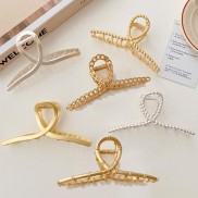  Kẹp Tóc Kim Loại Cỡ Lớn Thời Trang Dành Cho Nữ