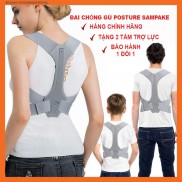 Đai chống gù lưng Cao cấp POSTURE SAMPAKE nam nữ có size cho bé, đai chống gù người lớn trẻ em