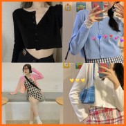 Áo Croptop MADELA Tay Dài Kèm Tay Ngắn phong cách Ulzzang dáng ôm body, Croptop Nữ Tay Dài