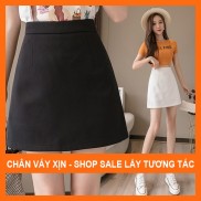 Chân Váy Chữ A Ngắn Madela, Váy Ngắn Chữ A Dáng Lưng Cao phong cách Công sở trẻ trung CVAN01
