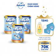 Combo 3 Sữa bột Aptakid New Zealand hộp thiếc 900g cho bé từ 24 tháng tuổi