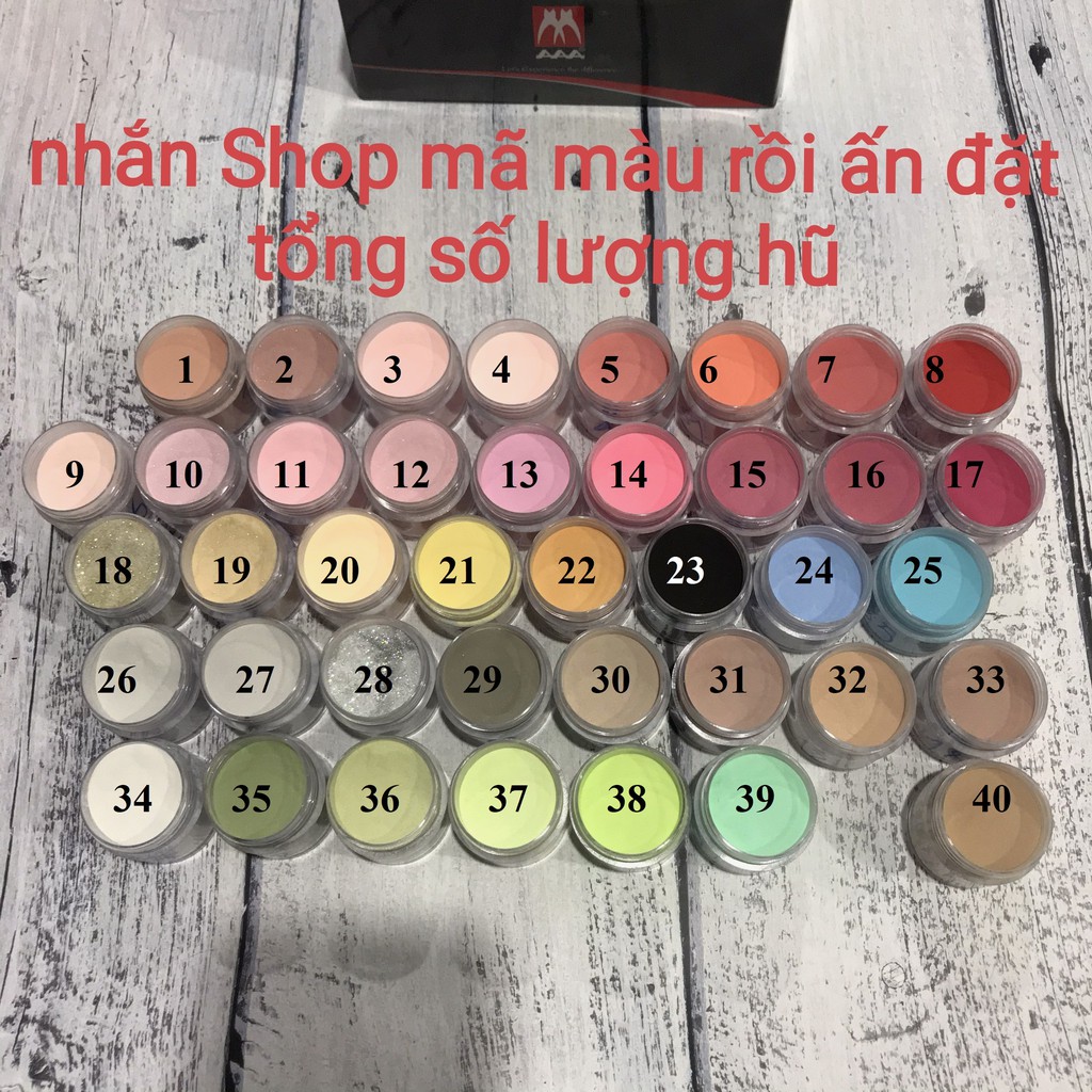 Hũ Bột Đắp Hoa Bột Xịn