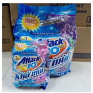 Bột Giặt Attack Khử Mùi Hoa Oải Hương Gói 3.8KG