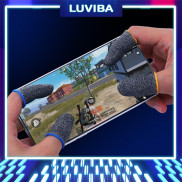 Bao tay chơi game ff siêu nhạy flydigi 4 5 memo pubg 2 ngón giá rẻ LUVIBA BT01