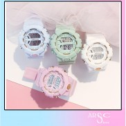 Đồng hồ điện tử nam nữ thể thao Shhors AOSUN chạy kim và số điện tử cực chất size 30MM