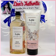 BILL BBW GEL TẮM & KEM DƯỠNG THỂ BODY CREAM LOVE ROSE VANILLA USA
