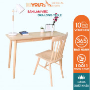 Bàn Làm Việc Gỗ BEYOURs Thông Minh Chắc Chắn Dra Long Nội Thất Phòng Làm Việc Lắp Ráp Dễ Dàng
