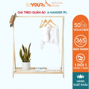 Giá Treo Quần Áo Đồ BEYOURs Kệ Gỗ A-Hanger 1FL Đa Năng Nội Thất Phòng Ngủ Lắp Ráp