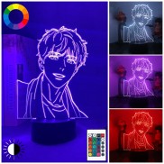Đèn ngủ để bàn đèn LED 3D hình anime BJ Alex công tắc cảm ứng