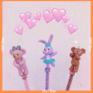 Dao rọc giấy washi tape dạng bút kiểu dáng thỏ Stella Lou, Cinamonroll và Gấu dễ thương