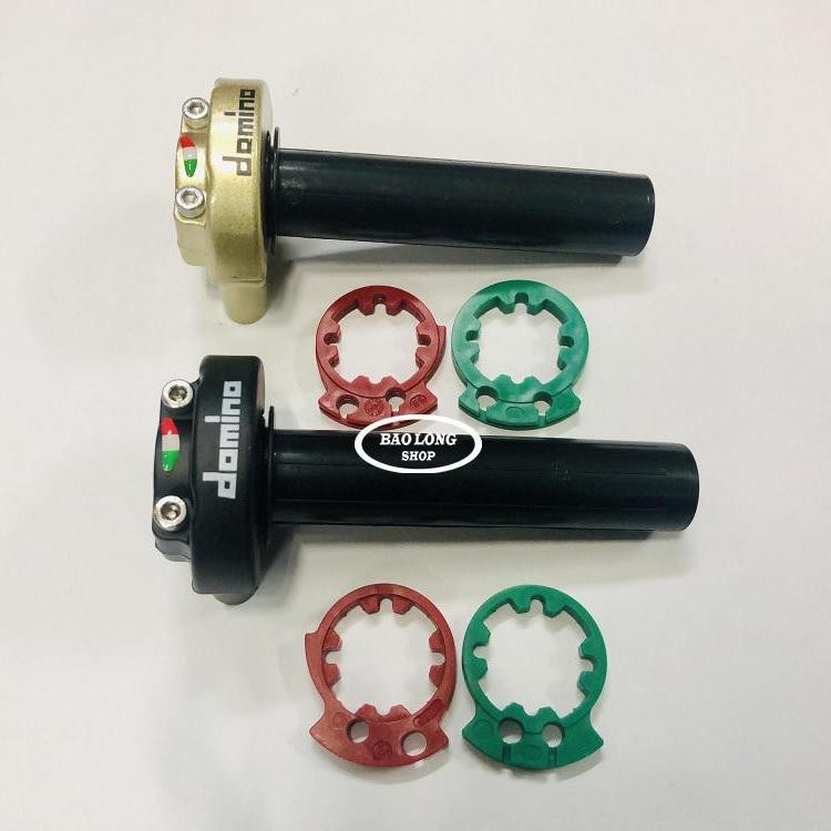Cùm tăng tốc Domino 2 dây gắn mọi loại xe máy