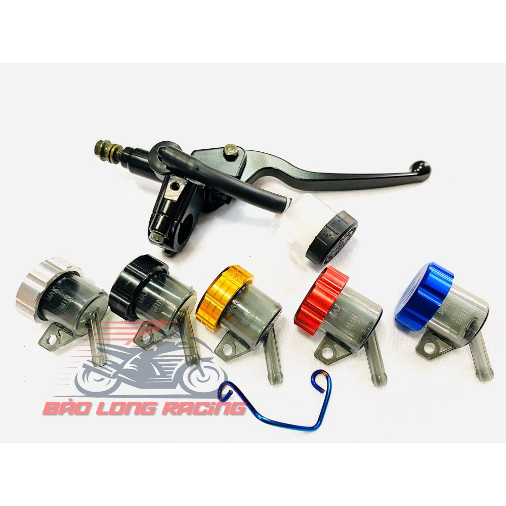 Combo Tay thắng bình dầu rời tặng kèm Bình dầu Khói nắp CNC và pass titan gắn bình dầu nhiều màu để lựa chọn