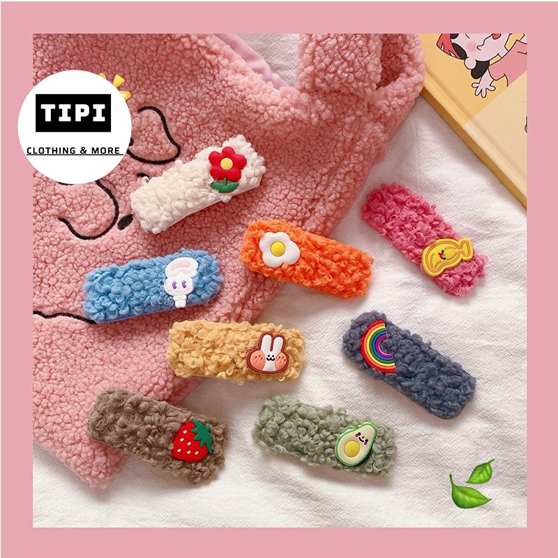  Kẹp tóc dễ thương dạng bông Dongdaemun