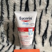 Kem dưỡng ẩm, sữa tắm giảm chàm, viêm da cho bé Eucerin Baby Eczema Relief Body Creme
