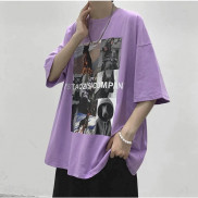 Áo thun unisex nam nữ tay lỡ form rộng CaMa Store M234