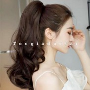 Tóc giả ngoạm xoăn đẹp như tóc thật / Tóc giả nữ thời trang phụ kiện tóc