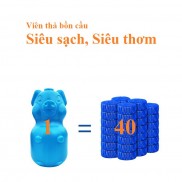 Viên tẩy bồn cầu hình con lợn siêu sạch