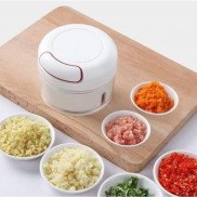 Máy xay tỏi ớt mini cầm tay, dụng cụ xay tỏi ớt