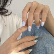 Nhẫn trơn mảnh basic Tối giản - Hiện đại BẠC S925 LANN R161