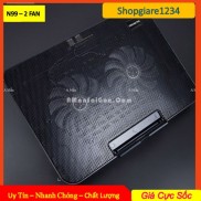 Đế tản nhiệt Laptop Cooling Pad N99 - 2 quạt, đèn led, laptop 13-17''