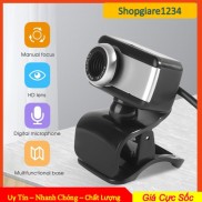 Webcam Mini Chân Kẹp Full HD Có Mic - Hình siêu nét - Webcam Máy Tính - Shopgiare1234