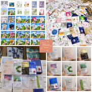 Combo 100 mặt nạ giấy DƯỠNG DA CẤP ẨM CAO CẤP nội địa Trung