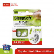 Nút bịt tai ngủ ngon Alpine SleepSoft nhập khẩu Hà Lan