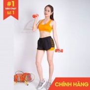 Bộ đồ tập Gym Aerobic, Quần đùi boxer, Áo bra Gladimax thể thao