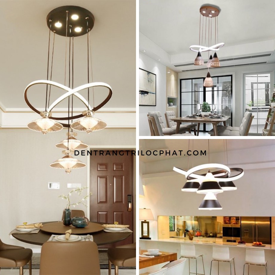 Đèn Thả Bàn Ăn_Đèn Trang Trí Phòng Bếp Bh 24 Tháng