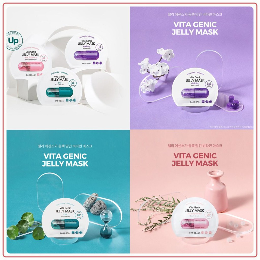  MẶT NẠ BANOBAGI VITA GENIC JELLY MASK 2020 LẺ MIẾNG