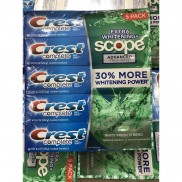 KEM ĐÁNH RĂNG CREST 3D WHITE ADVANCED 158Gr - MỸ.