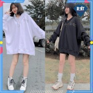 Áo Sweater Nỉ BABY Viền Cổ Phối Nút Form Rộng Ulzzang (Ảnh Thật) 1hit_UNISEX (3 MÀU)