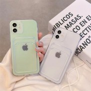 iPhone 13 Pro Max Ốp điện thoại chống sốc có ngăn đựng ảnh/thẻ dành cho iPhone 6-12 Pro Max