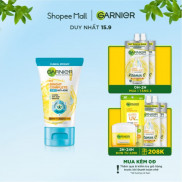 Sữa rửa mặt 3-trong-1 giảm mụn & sáng da Garnier 90ml