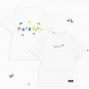  Áo BÚT CHÌ MÀU TEE - OUTERITY ORT126 W
